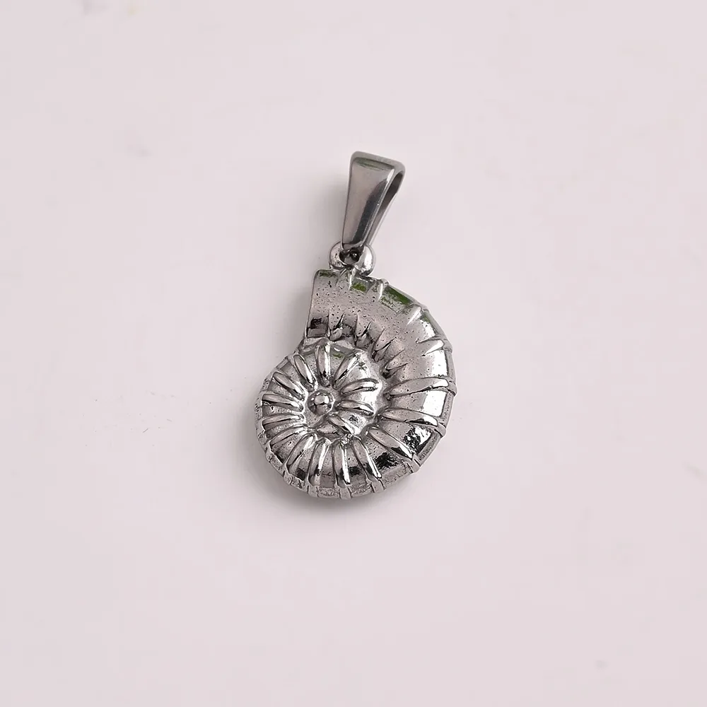 Casual Marine Style Modern Style Animal Snails Crab Stainless Steel Irregular Handmade Polishing DIY Jewelry Accessories display picture 5