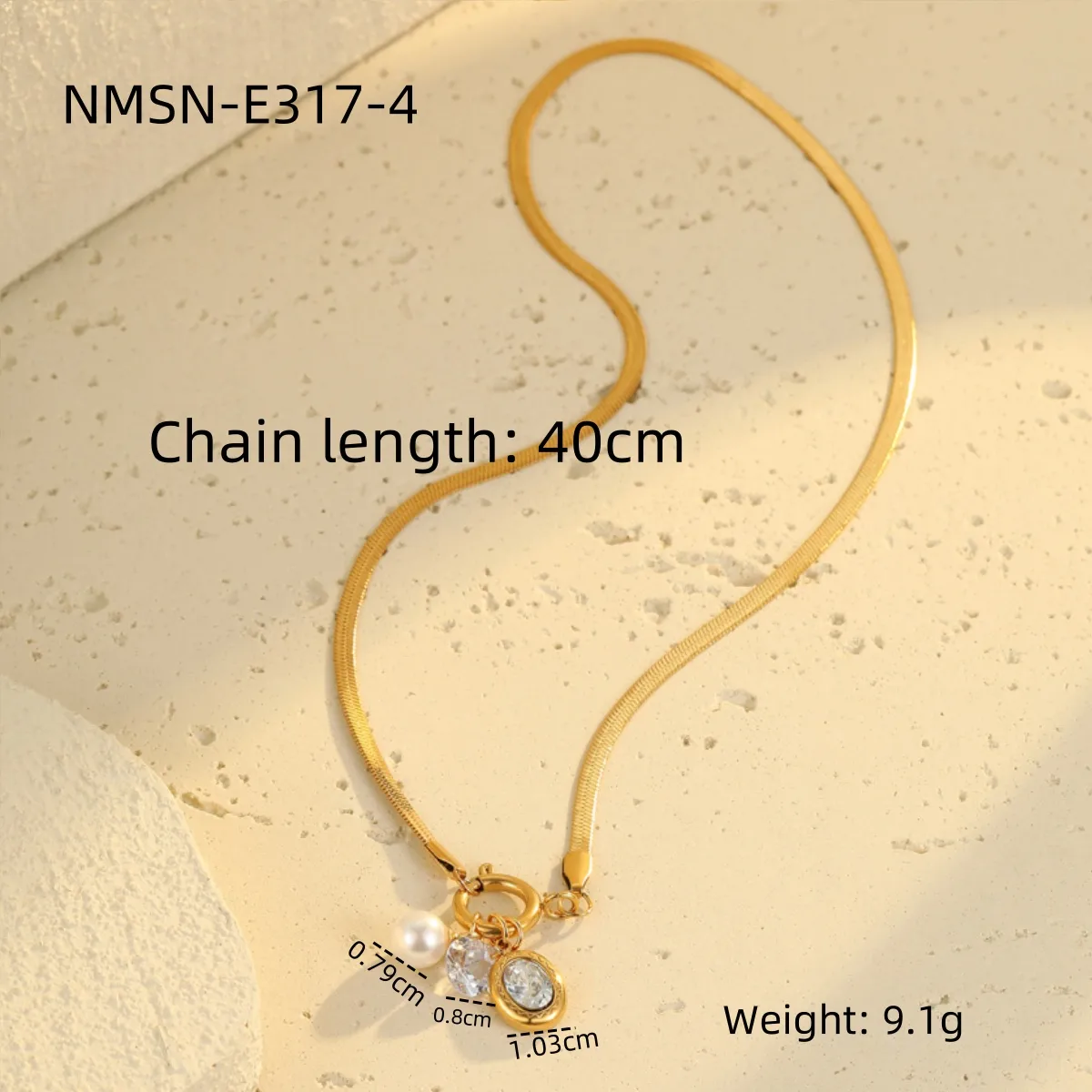 Classic Style Commute Heart Shape 304 Stainless Steel Women's Pendant Necklace Choker display picture 10
