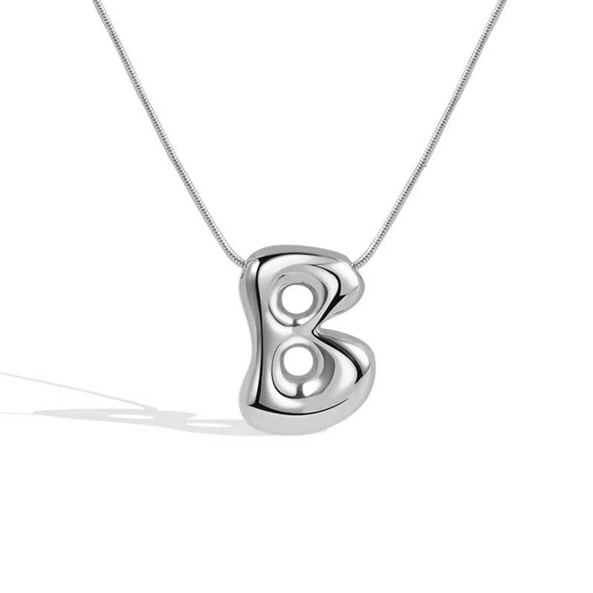 Casual Classic Style Letter 304 Stainless Steel Polishing Plating 18K Gold Plated Unisex Pendant Necklace display picture 53