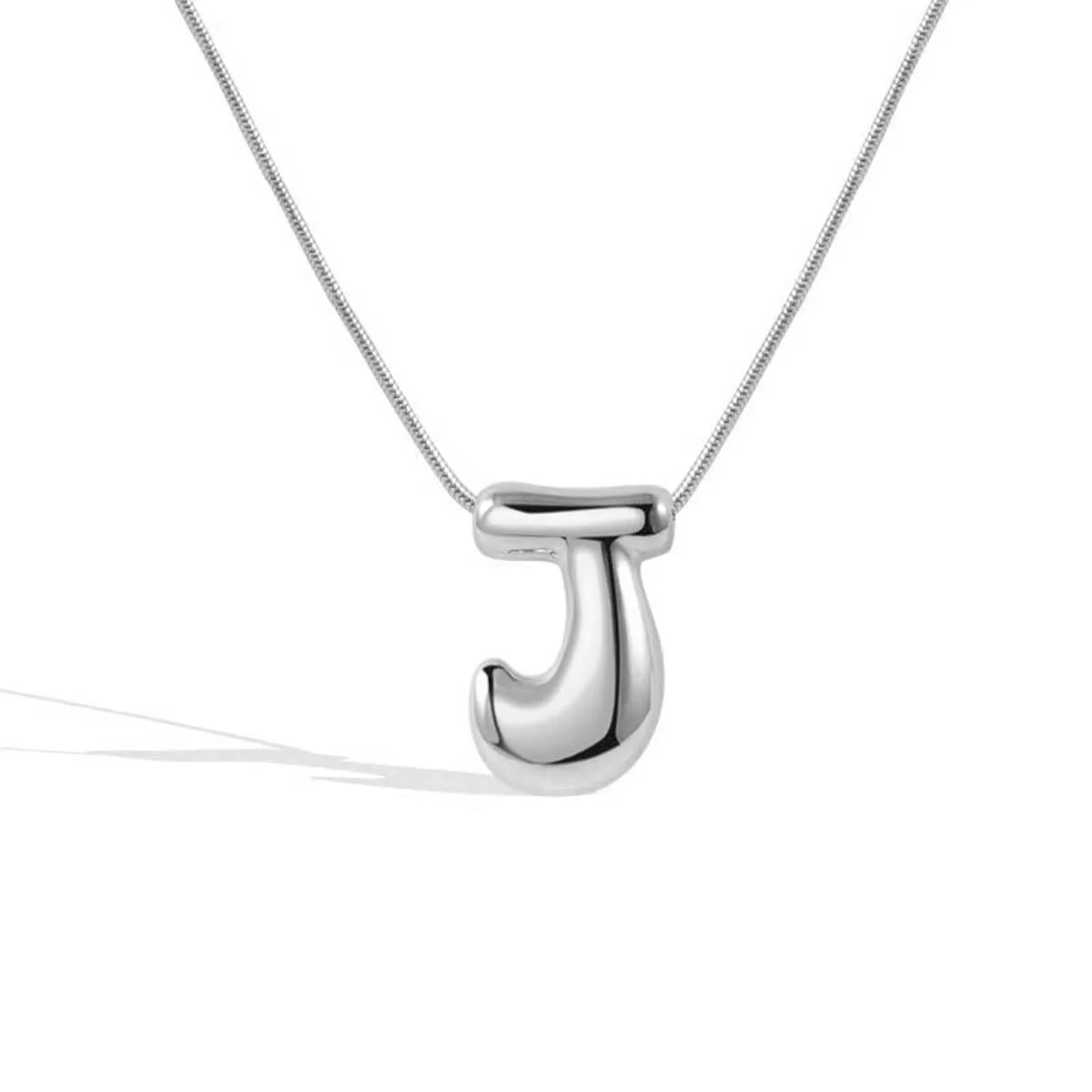 Casual Classic Style Letter 304 Stainless Steel Polishing Plating 18K Gold Plated Unisex Pendant Necklace display picture 30