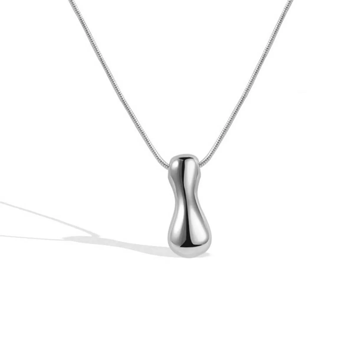 Casual Classic Style Letter 304 Stainless Steel Polishing Plating 18K Gold Plated Unisex Pendant Necklace display picture 36