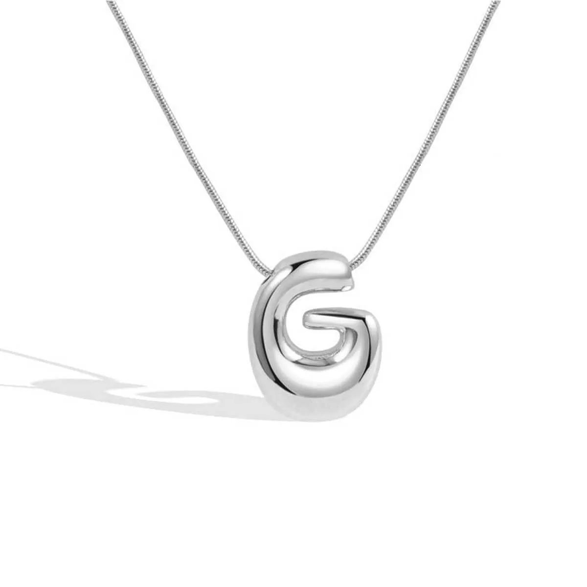 Casual Classic Style Letter 304 Stainless Steel Polishing Plating 18K Gold Plated Unisex Pendant Necklace display picture 46