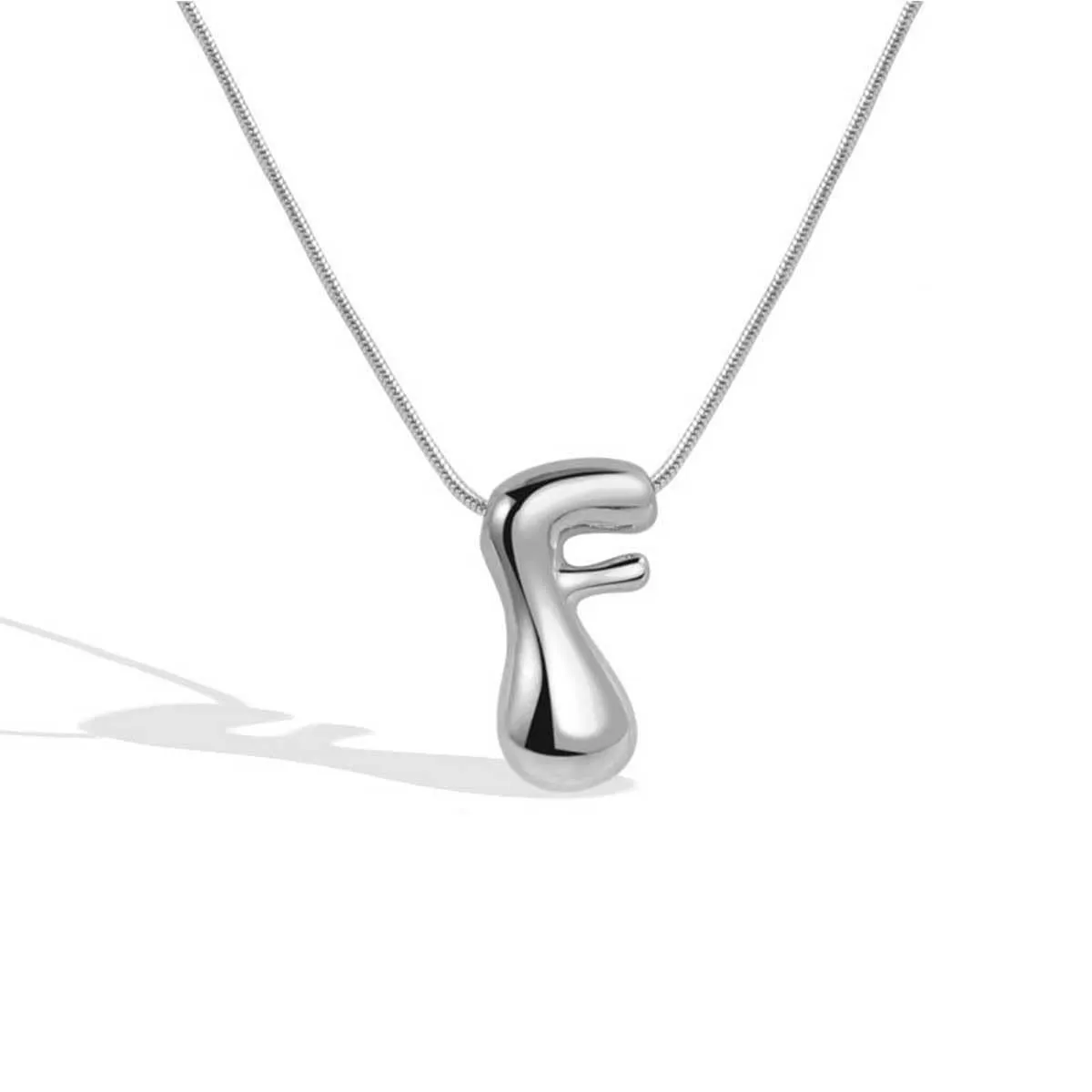 Casual Classic Style Letter 304 Stainless Steel Polishing Plating 18K Gold Plated Unisex Pendant Necklace display picture 49