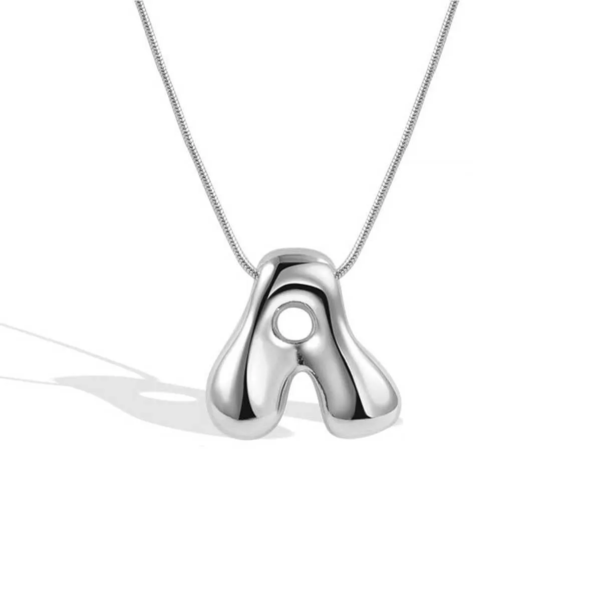 Casual Classic Style Letter 304 Stainless Steel Polishing Plating 18K Gold Plated Unisex Pendant Necklace display picture 39
