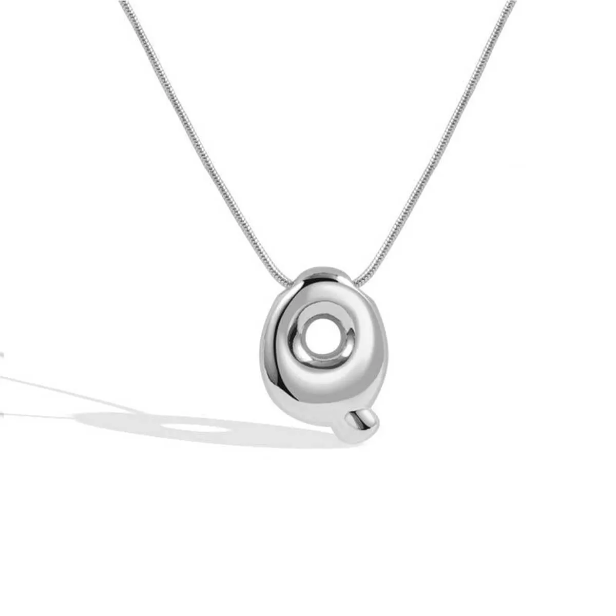 Casual Classic Style Letter 304 Stainless Steel Polishing Plating 18K Gold Plated Unisex Pendant Necklace display picture 37