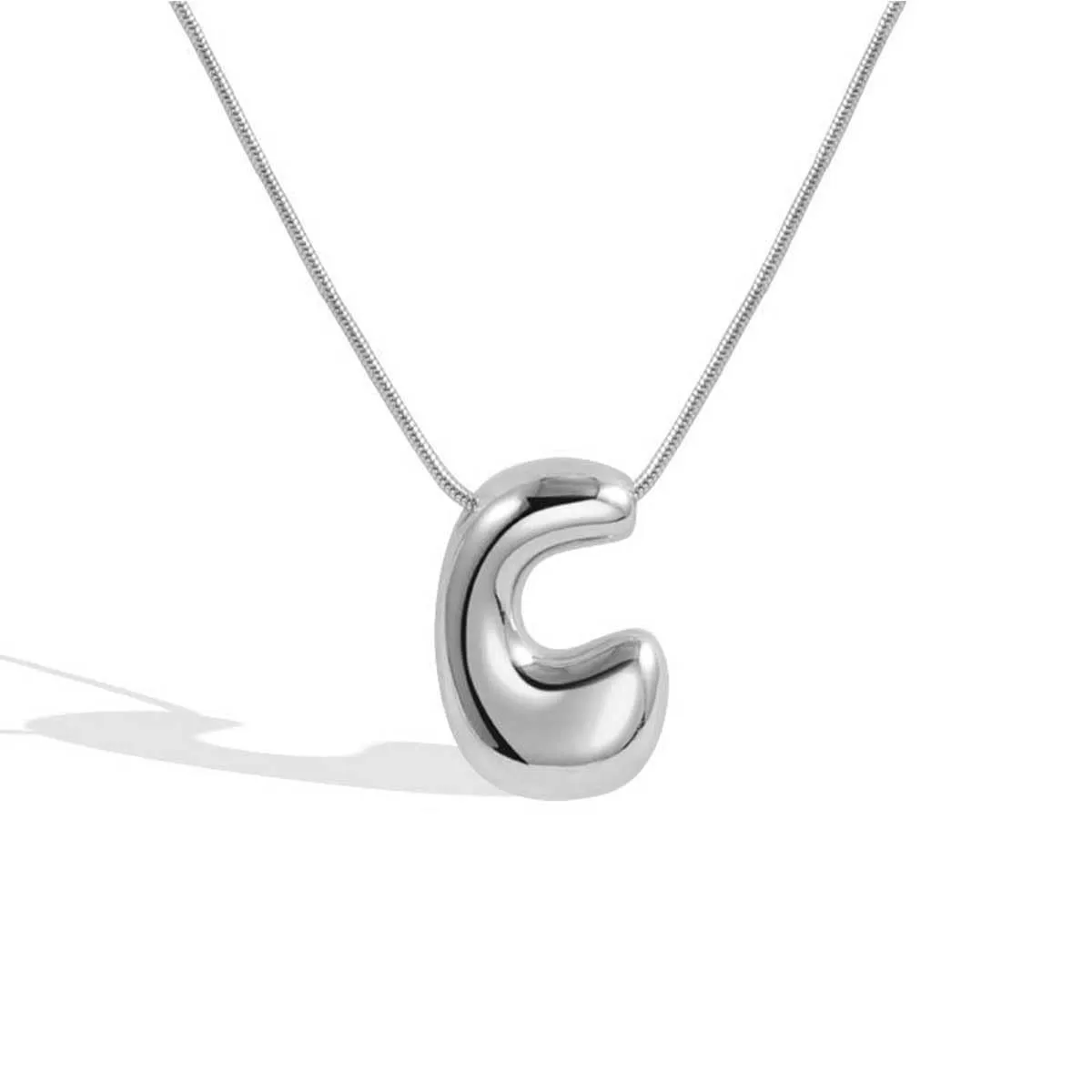 Casual Classic Style Letter 304 Stainless Steel Polishing Plating 18K Gold Plated Unisex Pendant Necklace display picture 48