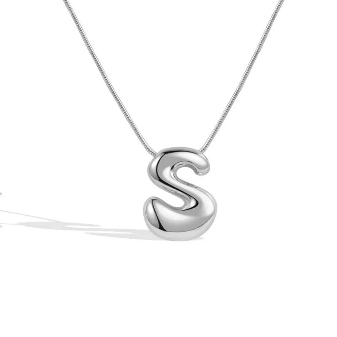 Casual Classic Style Letter 304 Stainless Steel Polishing Plating 18K Gold Plated Unisex Pendant Necklace display picture 41