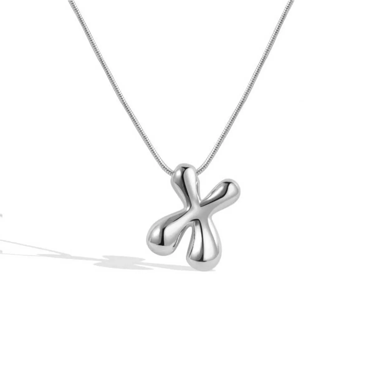 Casual Classic Style Letter 304 Stainless Steel Polishing Plating 18K Gold Plated Unisex Pendant Necklace display picture 44