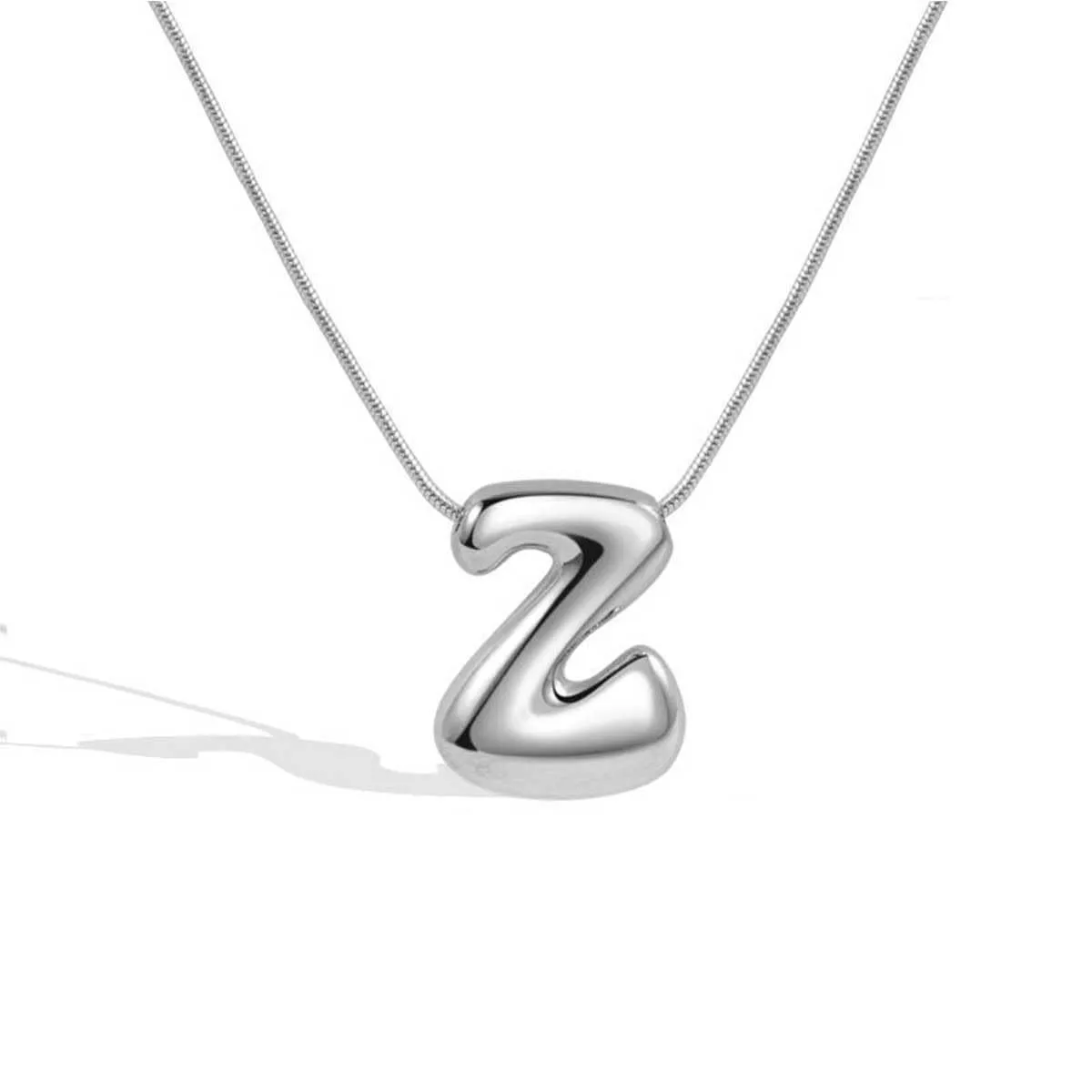 Casual Classic Style Letter 304 Stainless Steel Polishing Plating 18K Gold Plated Unisex Pendant Necklace display picture 51