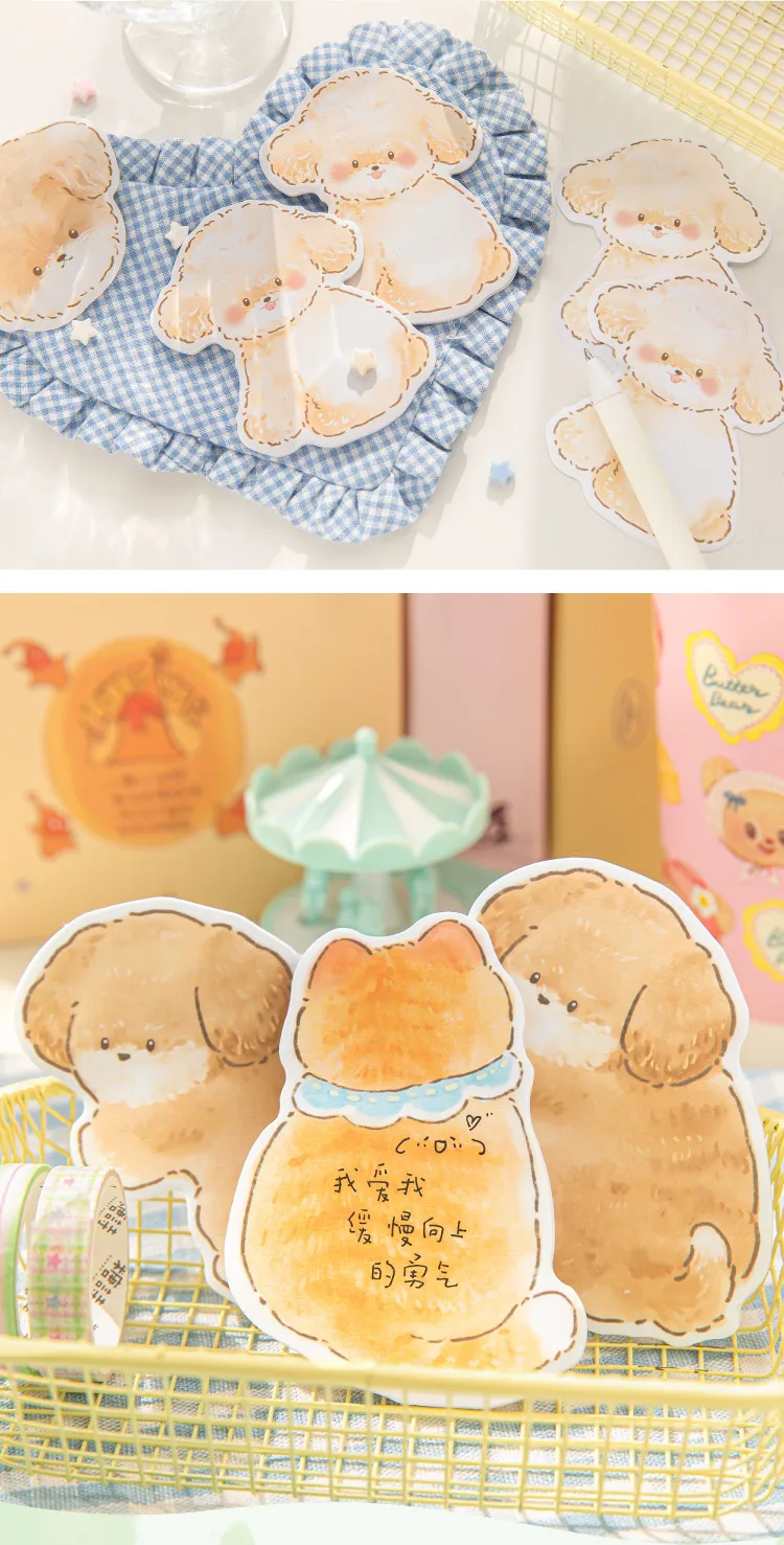 1 Piece Animal Cat Class Learning School Paper Cute Sticky Note display picture 2