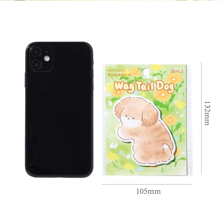 1 Piece Animal Cat Class Learning School Paper Cute Sticky Note display picture 4