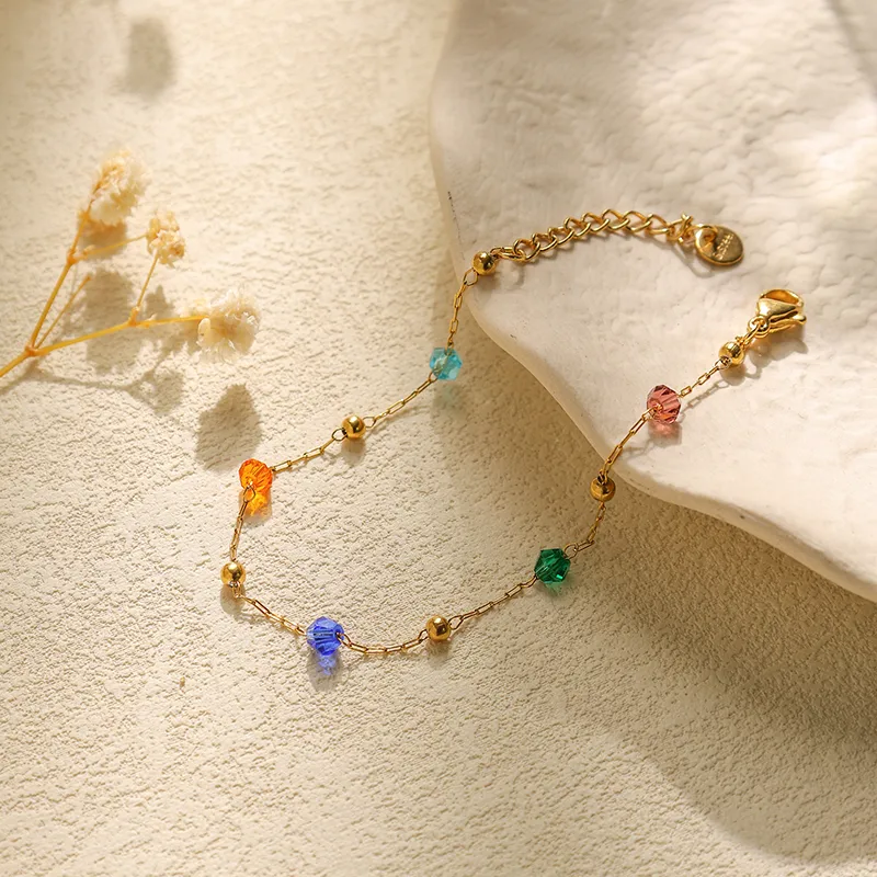 Sweet Simple Style Commute Geometric 304 Stainless Steel Plating 18K Gold Plated Women's Bracelets display picture 1