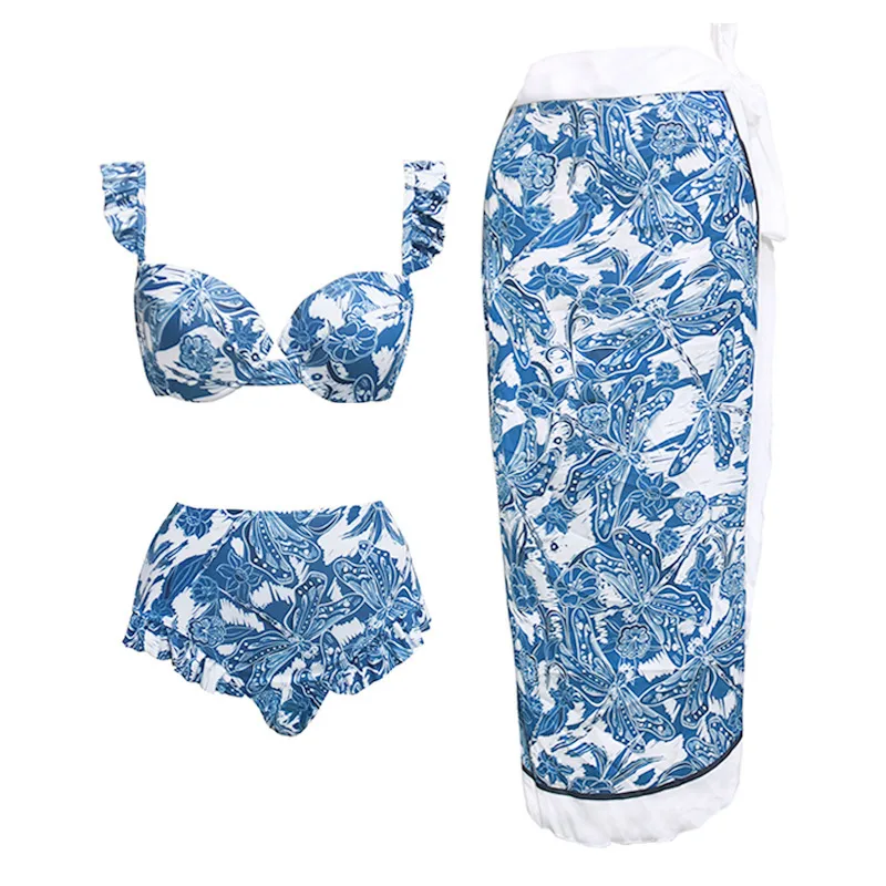 Women's Casual Elegant Printing 2 Pieces Set 3 Pieces Set 1 PCS/Package Swimwear display picture 6