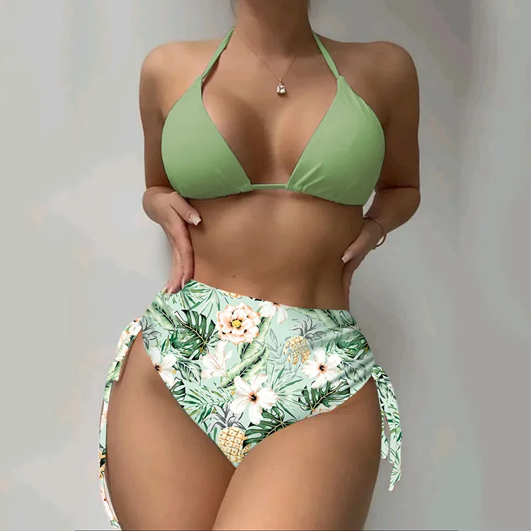 Women's Ditsy Floral 3 Pieces Set Swimwear display picture 5