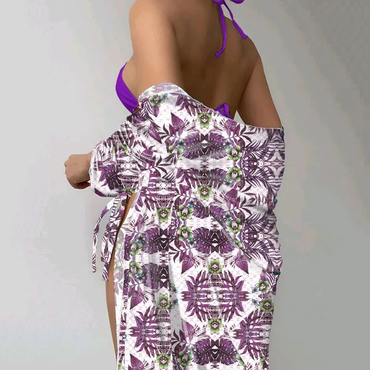 Women's Ditsy Floral 3 Pieces Set Swimwear display picture 9