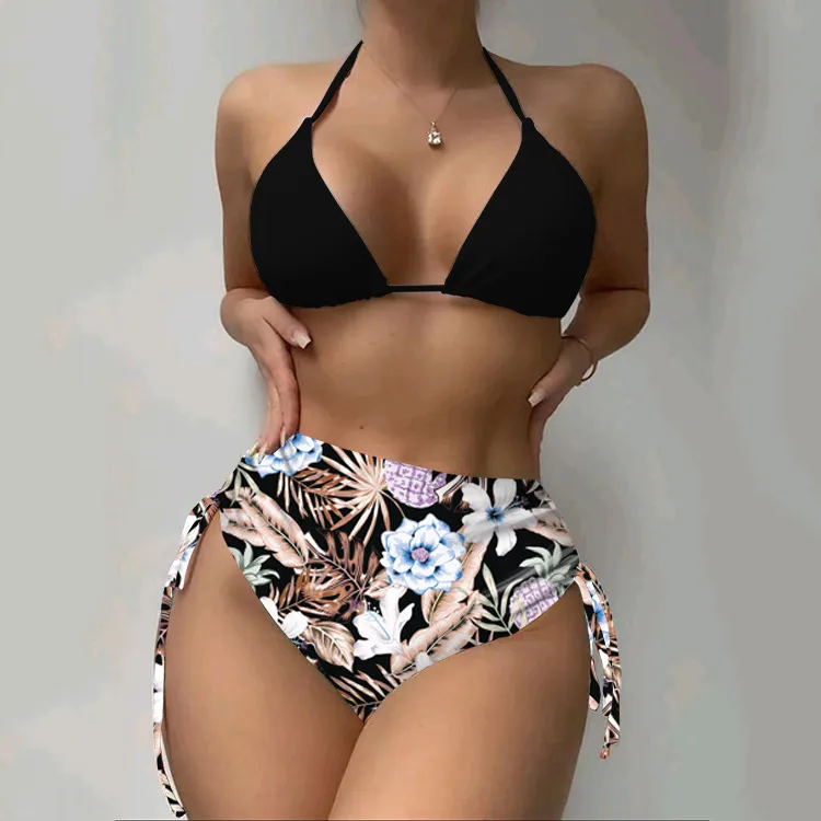 Women's Ditsy Floral 3 Pieces Set Swimwear display picture 11