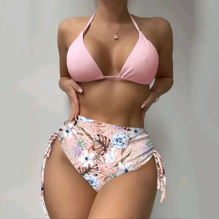 Women's Ditsy Floral 3 Pieces Set Swimwear display picture 14