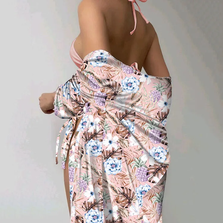 Women's Ditsy Floral 3 Pieces Set Swimwear display picture 15