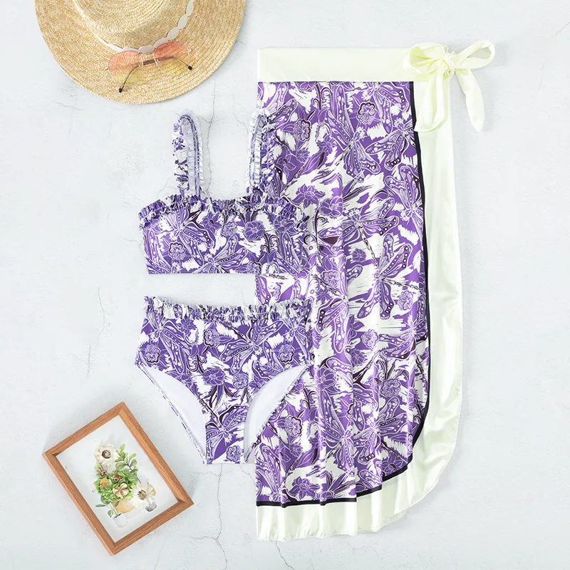 Women's Casual Elegant Printing 2 Pieces Set 3 Pieces Set 1 PCS/Package Swimwear display picture 22