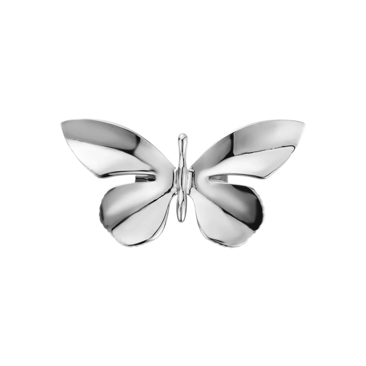 Modern Style Simple Style Butterfly Stainless Steel Women's Brooches display picture 5