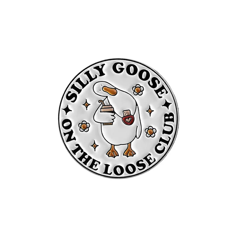 Cartoon Style Cute Cartoon Alloy Stamping Stoving Varnish Plating Unisex Brooches display picture 12