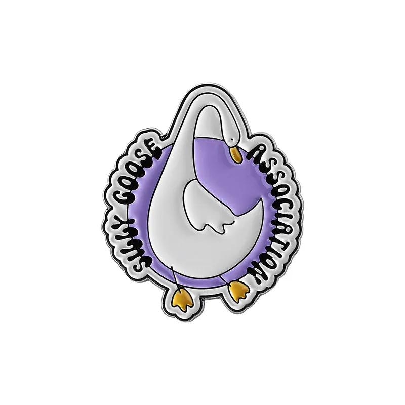 Cartoon Style Cute Cartoon Alloy Stamping Stoving Varnish Plating Unisex Brooches display picture 11