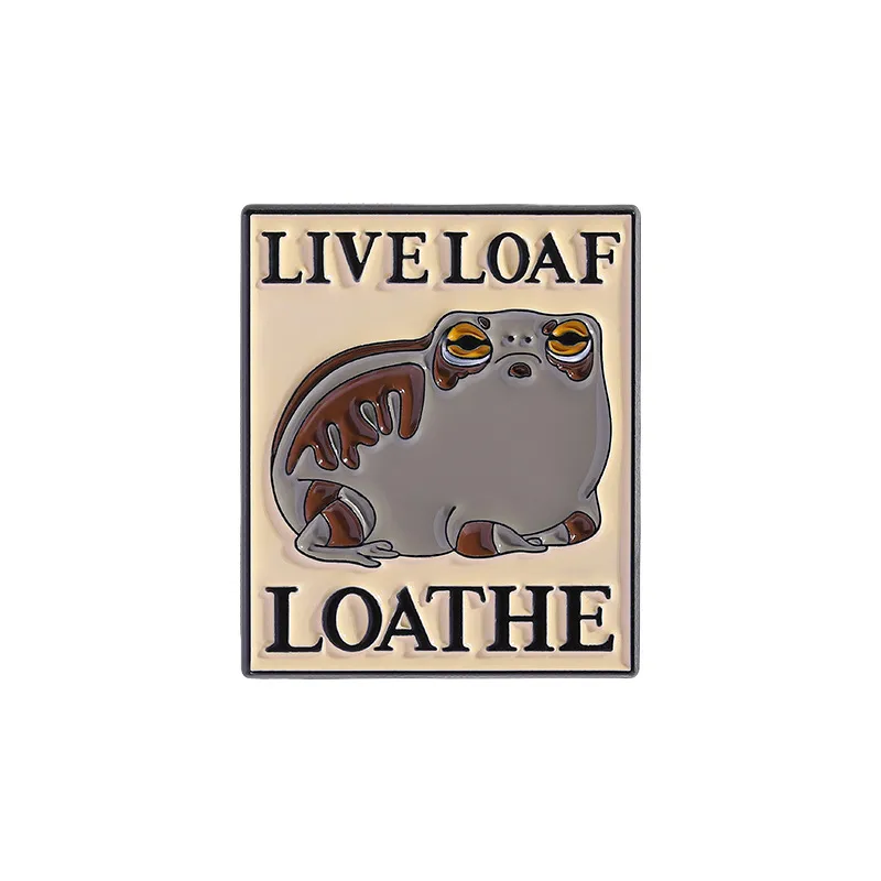 Cartoon Style Cute Frog Alloy Stamping Stoving Varnish Plating Unisex Brooches display picture 11