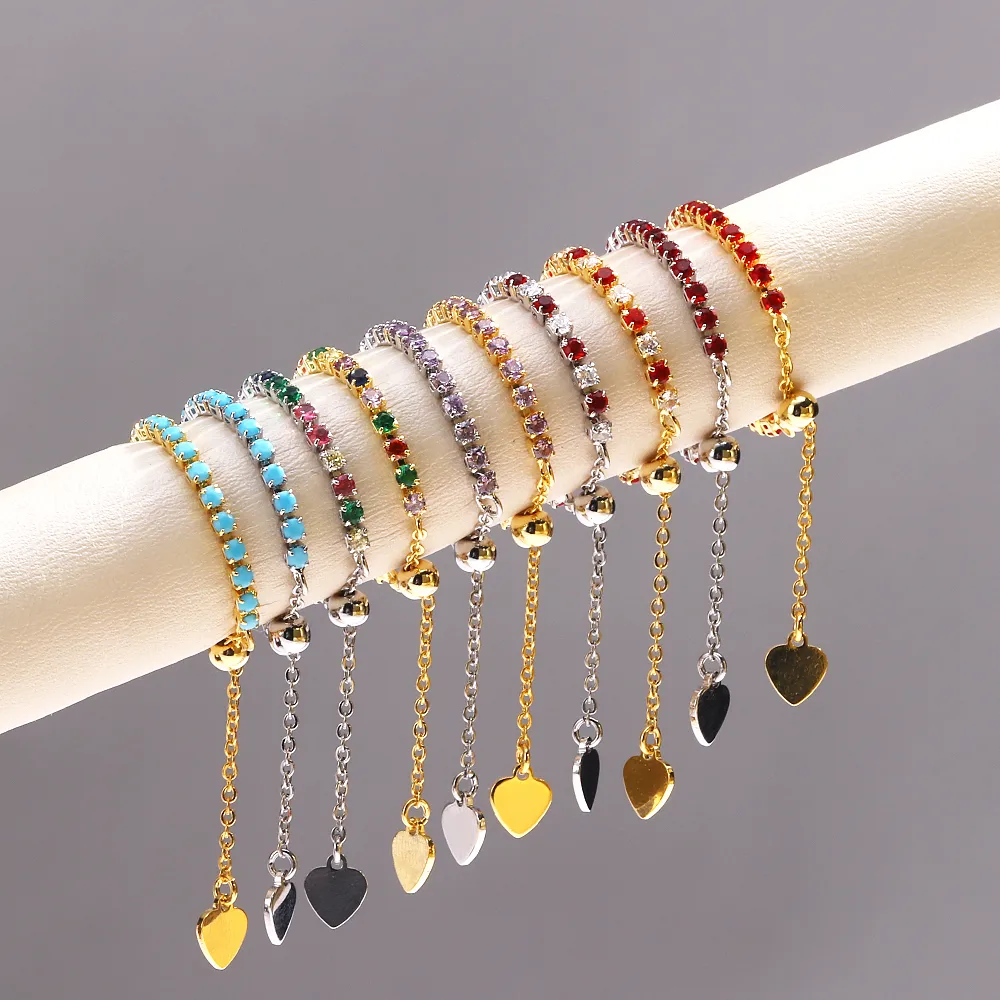 Classic Style Colorful Copper Inlay Artificial Rhinestones Glass Stone Zircon Women's Rings display picture 9