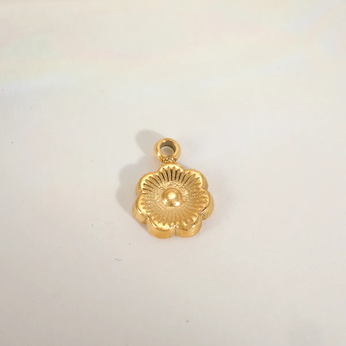 Cute Simple Style Commute Moon Flower Butterfly 304 Stainless Steel 14K Gold Plated DIY Jewelry Accessories display picture 3