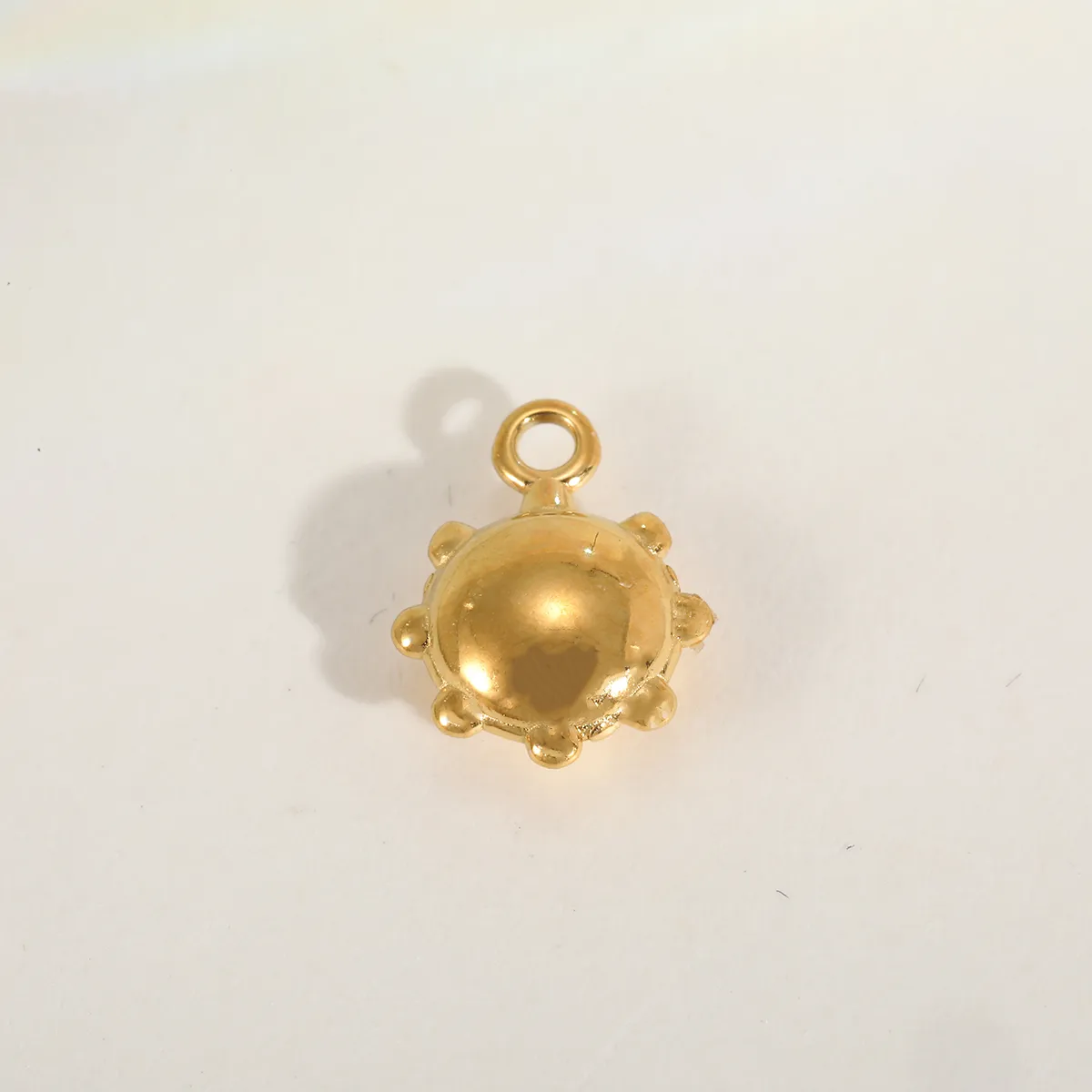 Cute Simple Style Commute Moon Flower Butterfly 304 Stainless Steel 14K Gold Plated DIY Jewelry Accessories display picture 4