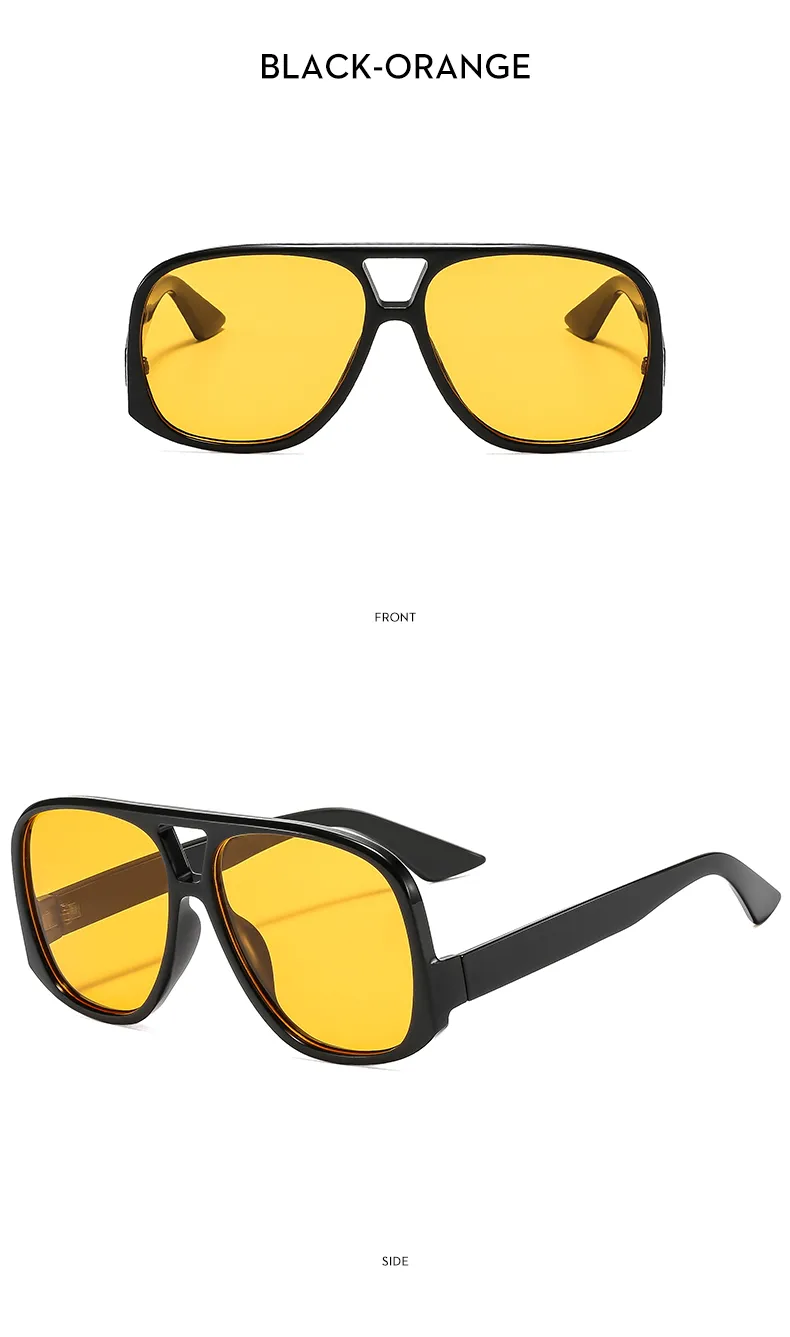 Casual Leopard Ac Toad Glasses Avaitor Full Frame Glasses display picture 13