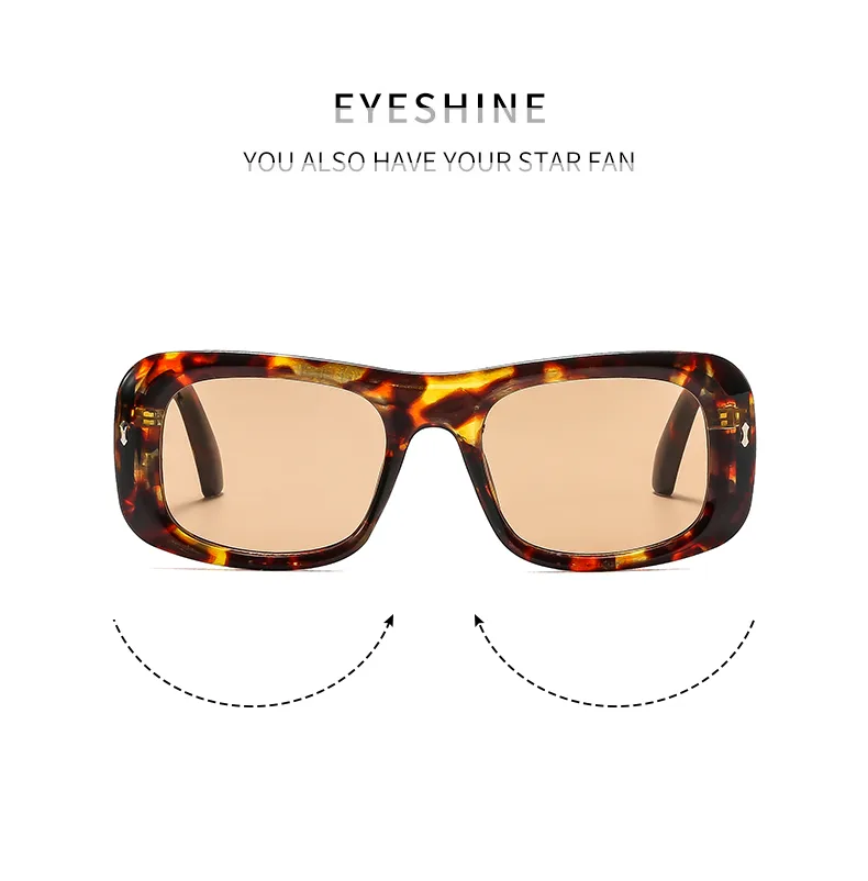 Simple Style Geometric Ac Square Full Frame Glasses display picture 2