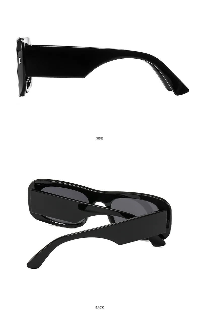 Simple Style Geometric Ac Square Full Frame Glasses display picture 10