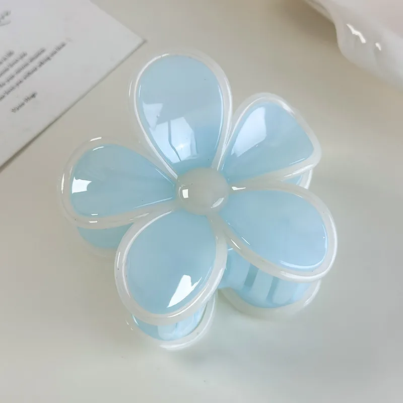 Women's Elegant Cute Sweet Plumeria Acrylic Hair Claws display picture 9