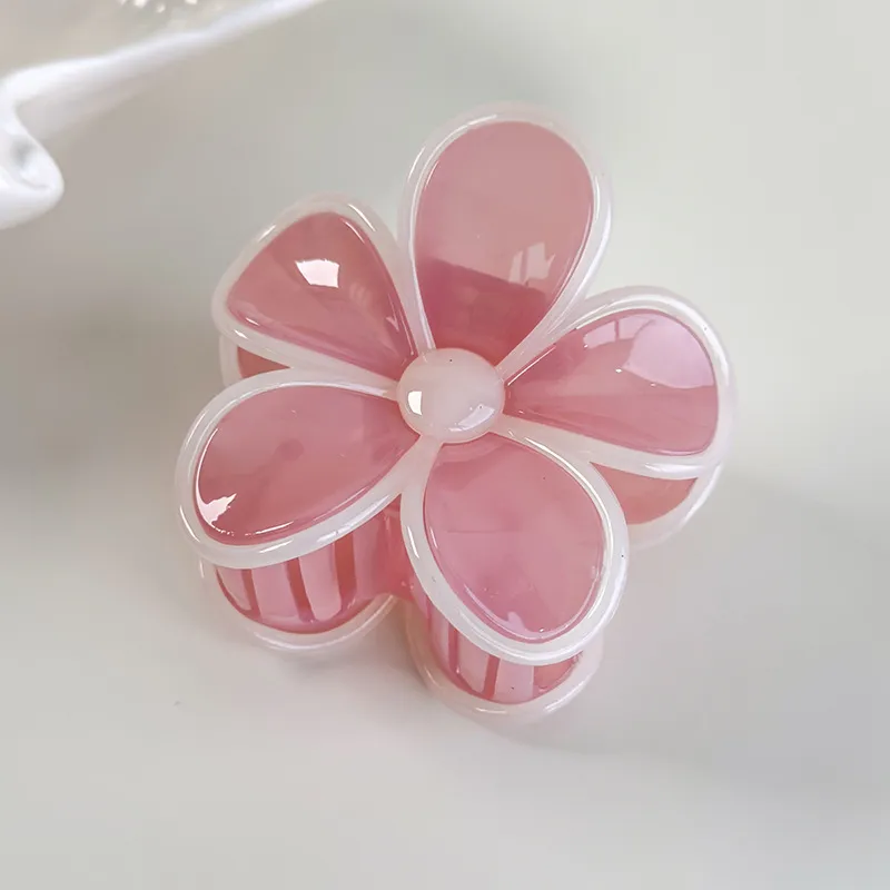 Women's Elegant Cute Sweet Plumeria Acrylic Hair Claws display picture 19