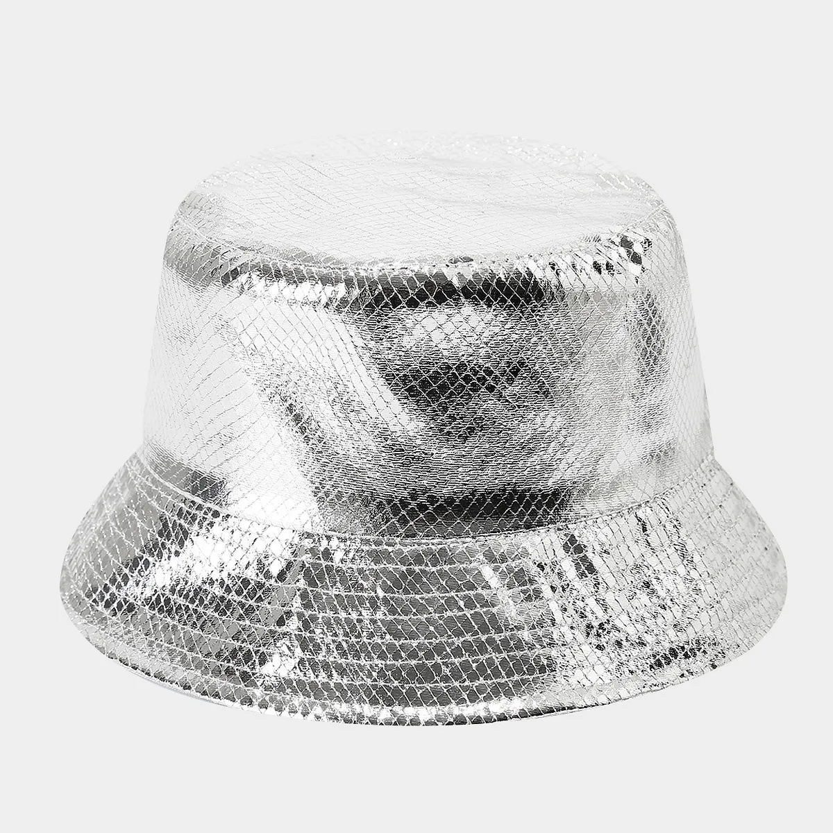 Unisex Casual Elegant Simple Style Solid Color Curved Eaves Bucket Hat display picture 7