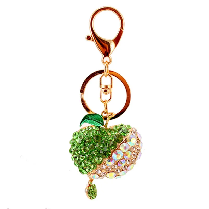 Cute Pastoral Apple Alloy Unisex Keychain display picture 13