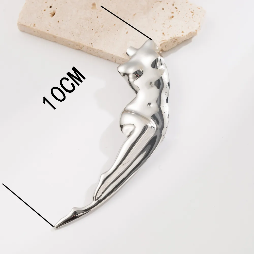 Vintage Style Cool Style Human Snake Bow Knot 304 Stainless Steel Alloy Plating 18K Gold Plated Unisex Brooches display picture 1