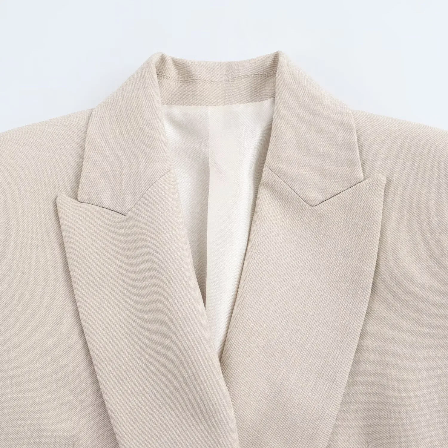 Holiday Banquet Travel Women's Casual Simple Style Streetwear Solid Color Spandex Polyester Blazer Suits Co-ord Set Shorts Sets display picture 4