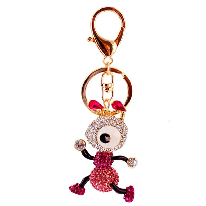 Cute Pastoral Ants Alloy Unisex Lobster Trigger Clasp Closure Keychain display picture 2