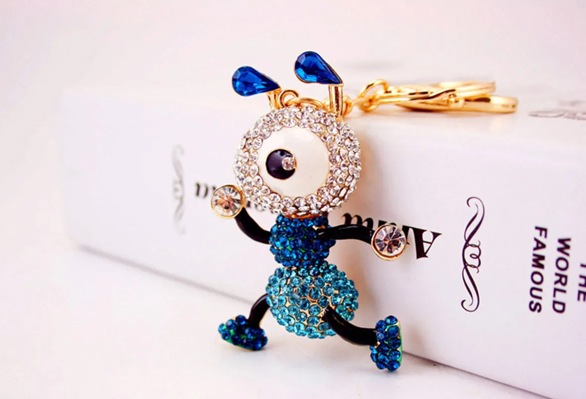 Cute Pastoral Ants Alloy Unisex Lobster Trigger Clasp Closure Keychain display picture 3