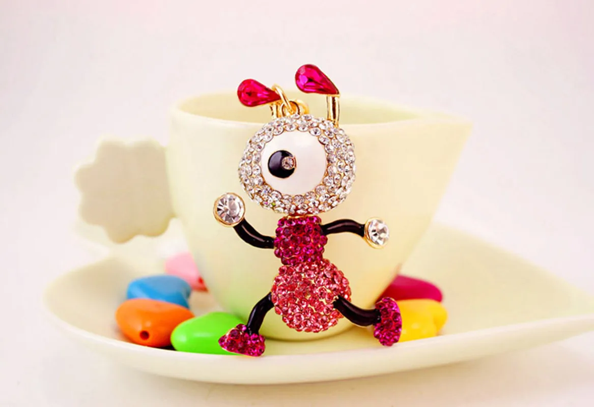 Cute Pastoral Ants Alloy Unisex Lobster Trigger Clasp Closure Keychain display picture 14