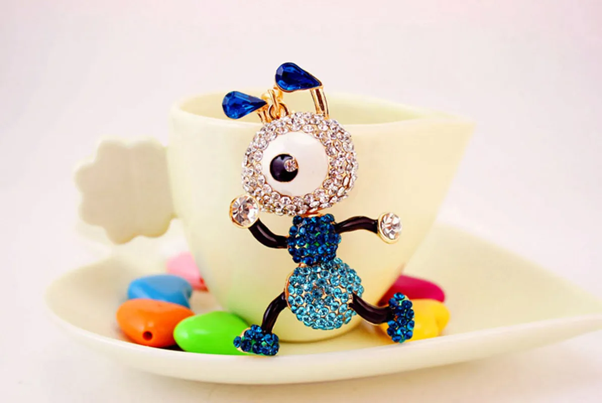 Cute Pastoral Ants Alloy Unisex Lobster Trigger Clasp Closure Keychain display picture 4