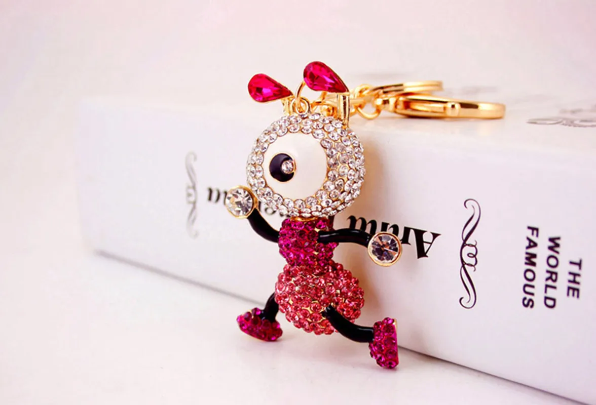 Cute Pastoral Ants Alloy Unisex Lobster Trigger Clasp Closure Keychain display picture 5