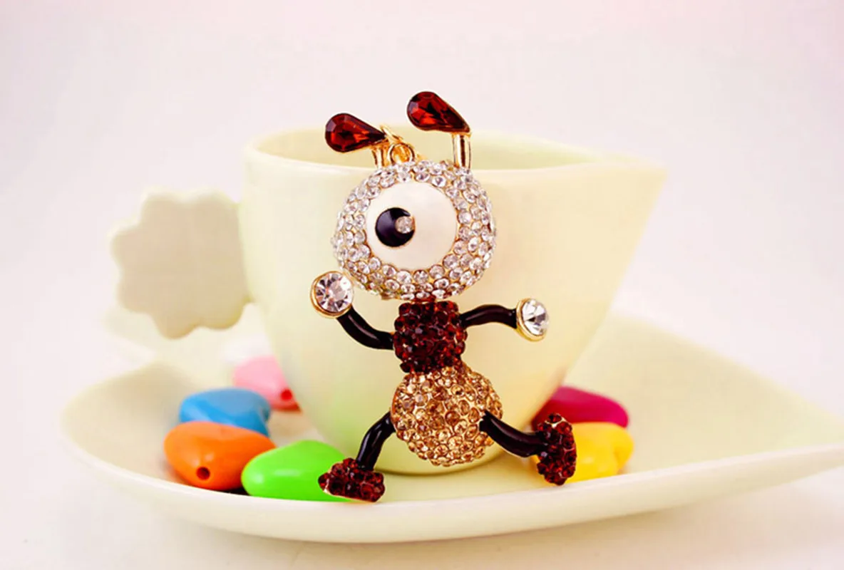 Cute Pastoral Ants Alloy Unisex Lobster Trigger Clasp Closure Keychain display picture 11