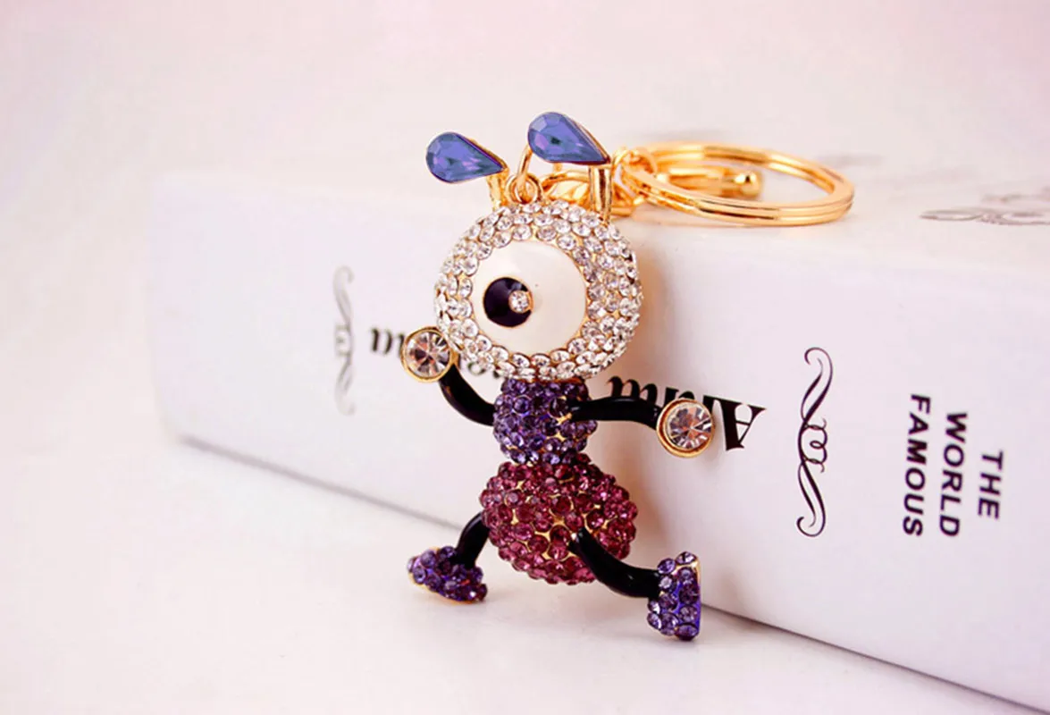 Cute Pastoral Ants Alloy Unisex Lobster Trigger Clasp Closure Keychain display picture 6