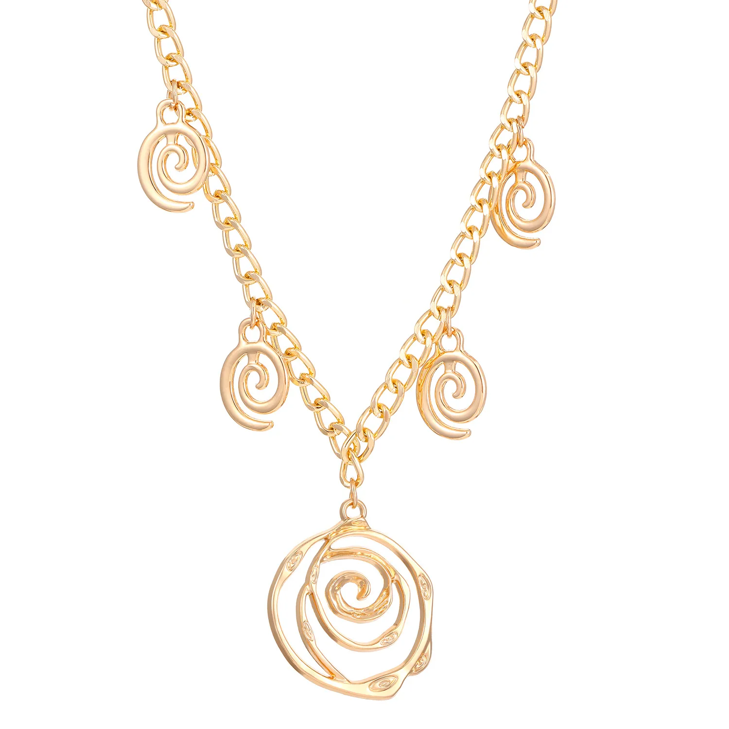 Elegant Spiral 304 Stainless Steel Alloy Plating Women's Jewelry Set display picture 11