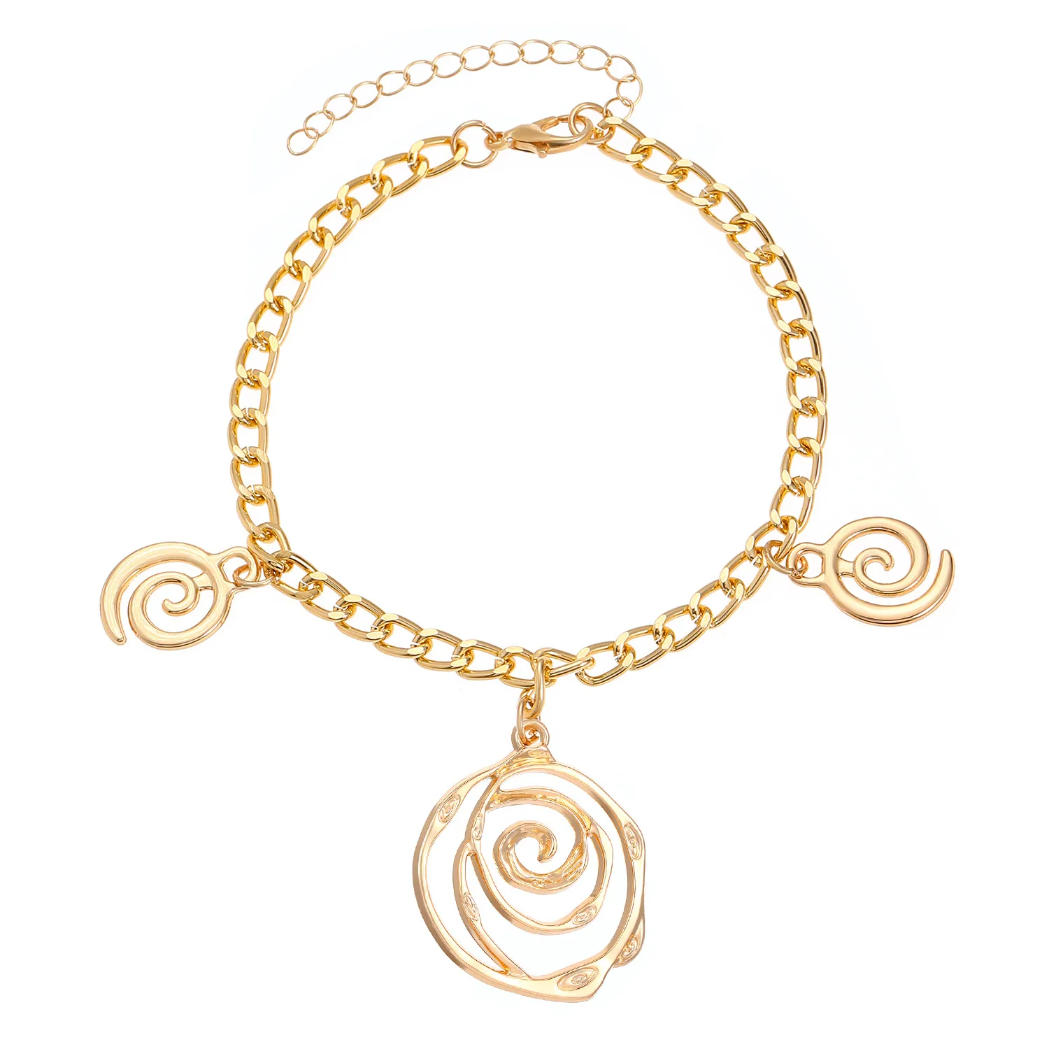 Elegant Spiral 304 Stainless Steel Alloy Plating Women's Jewelry Set display picture 10