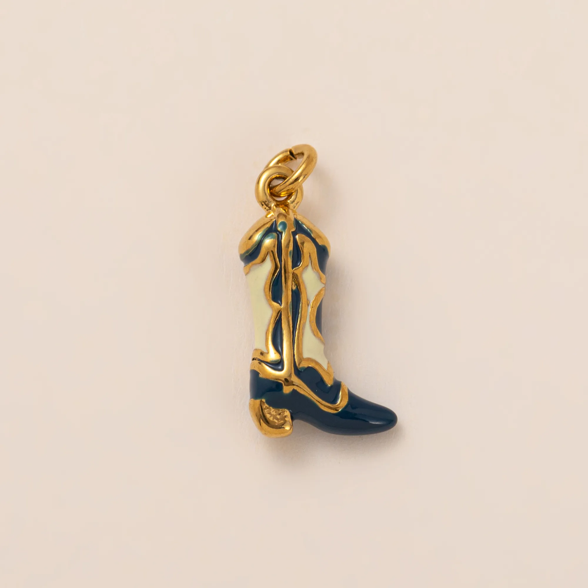 Vintage Style Classic Style Pearl Mushroom Boots 304 Stainless Steel Zircon 18K Gold Plated DIY Jewelry Accessories display picture 5