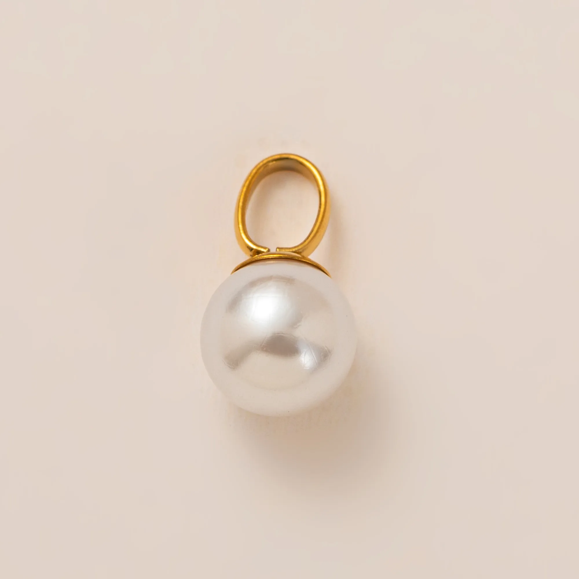 Vintage Style Classic Style Pearl Mushroom Boots 304 Stainless Steel Zircon 18K Gold Plated DIY Jewelry Accessories display picture 9